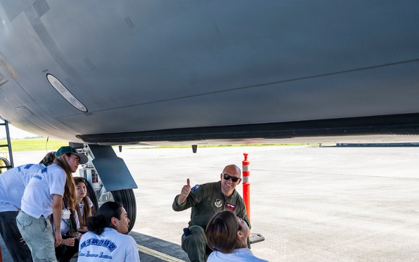Kadena Language Institute tours Kadena Air Base