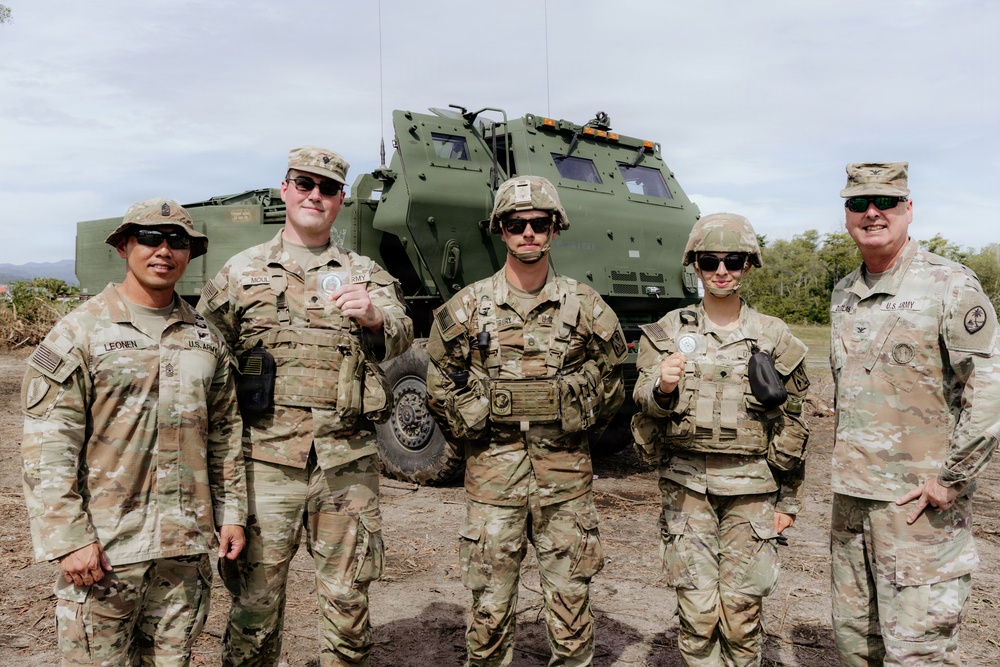 Command team gets firsthand look at HIMARS during Keris Strike 2026