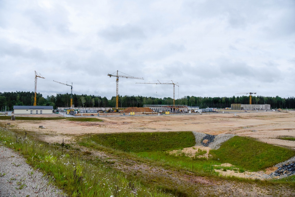 construction site for the Operational Readiness Training Complex