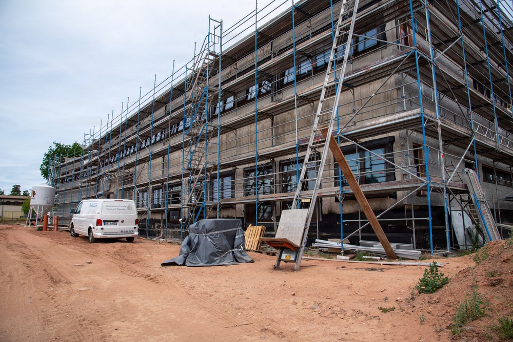 Squadron Operations Facility being built for the 37th Airlift Squadron on Ramstein Air Base