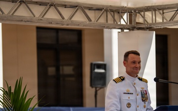 Capt. Foster Takes Helm of NSA Naples As 36th Commanding Officer