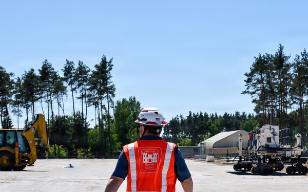 new rotary wing apron in Powidz, Poland