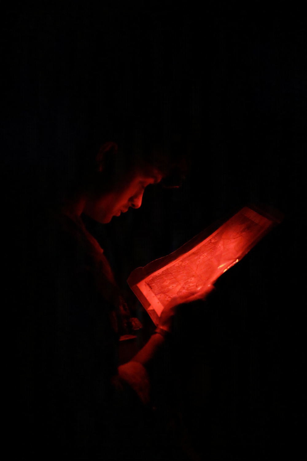 USARPAC Best Squad Competition 2026: Night land navigation