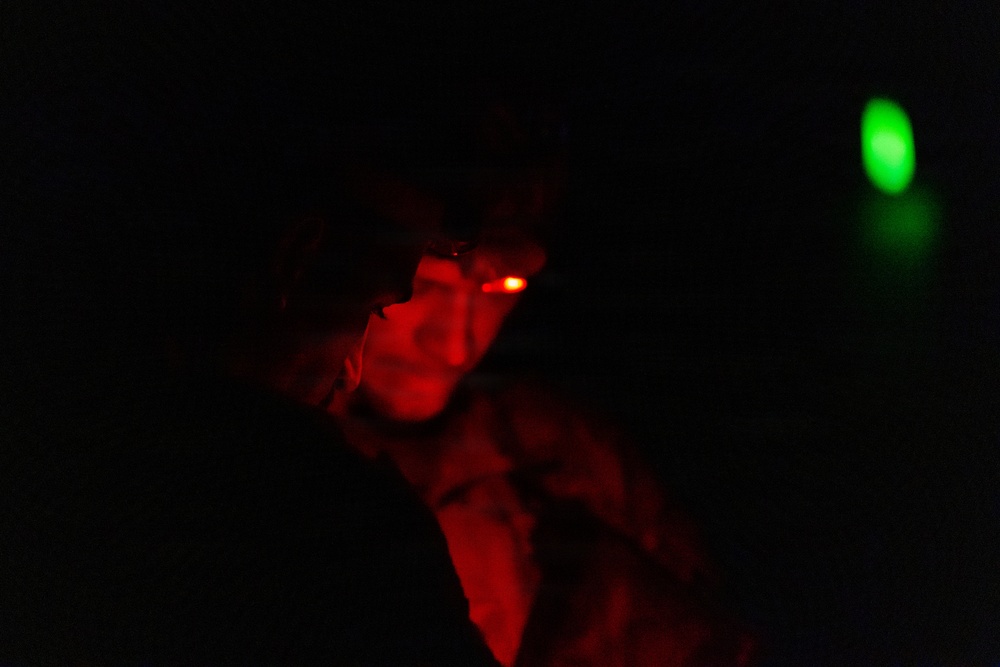 USARPAC Best Squad Competition 2026: Night land navigation