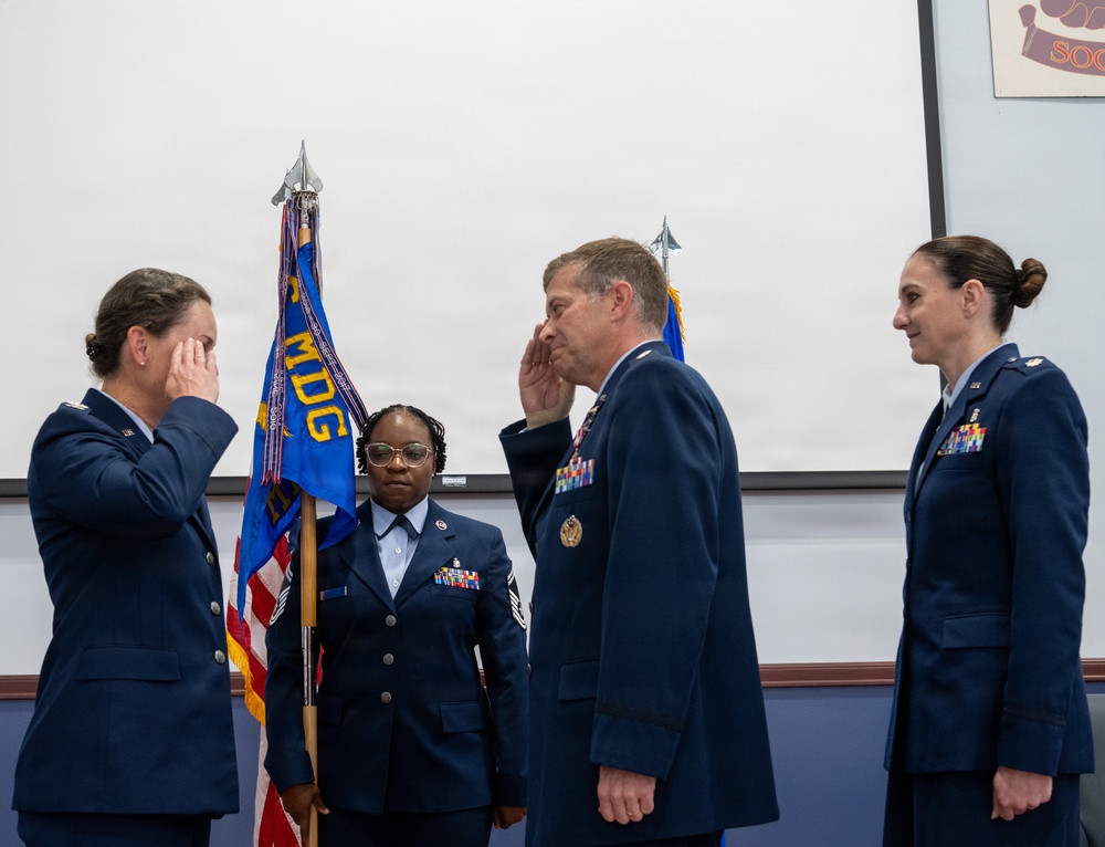 2026 6th Medical Support Squadron Change of Command