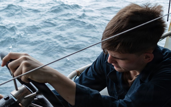 USS Portland Sailors Conduct Routine Operations