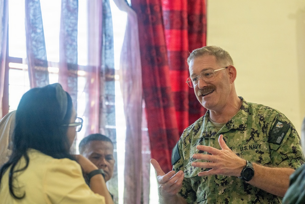 Pacific Partnership 2026 dental professional exchange at Sibolga City Health Office in Pandan, Indonesia