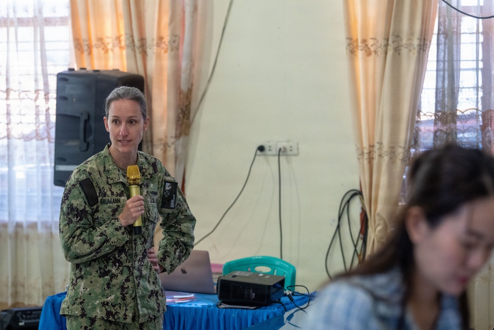 Pacific Partnership 2026 dental professional exchange at Sibolga City Health Office in Pandan, Indonesia