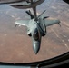 KC-135 supports regional operations through air refueling
