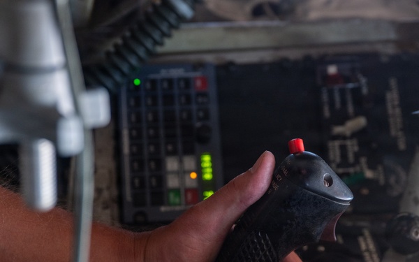 KC-135 supports regional operations through air refueling