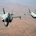 KC-135 supports regional operations through air refueling