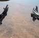 KC-135 supports regional operations through air refueling
