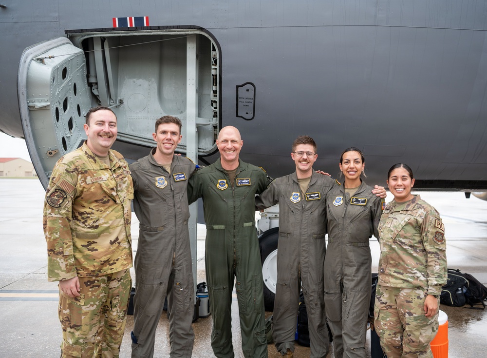 Col. Edward Szczepanik Celebrates Fini Flight at MacDill AFB
