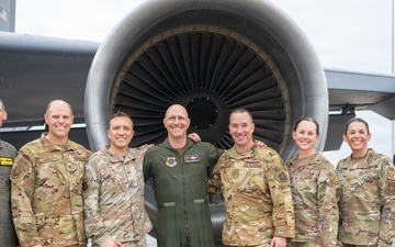 Col. Edward Szczepanik Celebrates Fini Flight at MacDill AFB