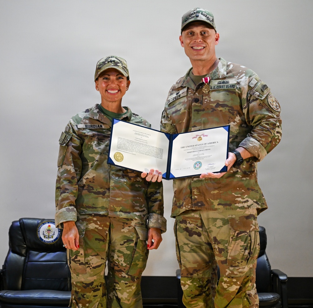 U.S. Coast Guard Tactical Law Enforcement Team Pacific change of command
