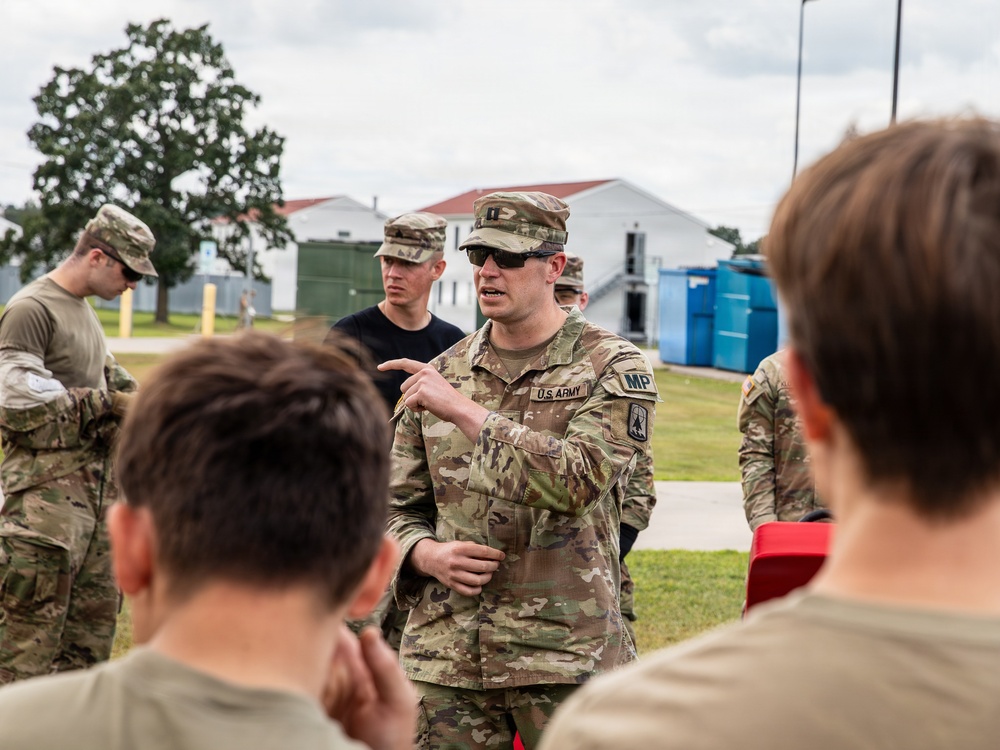 Wisconsin Army National Guard Reaction Force Conducts Training