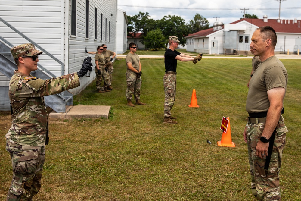 Wisconsin Army National Guard Reaction Force Conducts Training