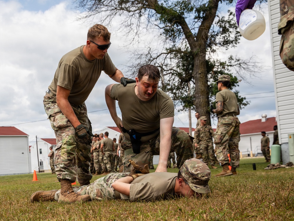 Wisconsin Army National Guard Reaction Force Conducts Training