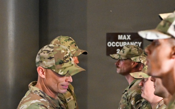 U.S. Coast Guard Tactical Law Enforcement Team Pacific change of command
