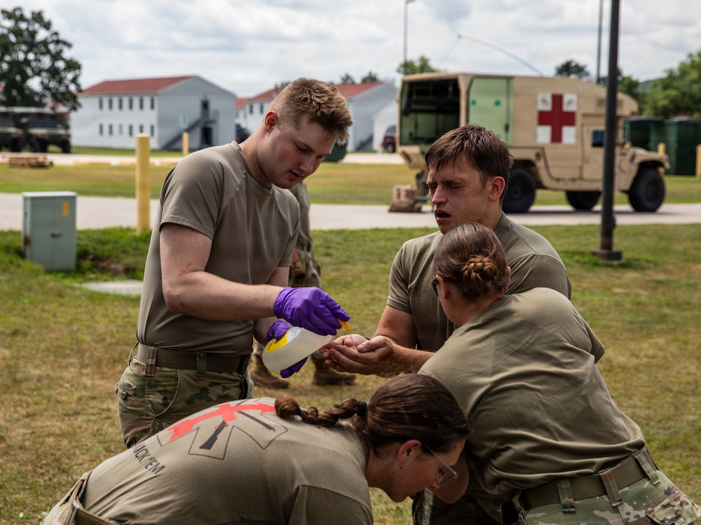 Wisconsin Army National Guard Reaction Force Conducts Training
