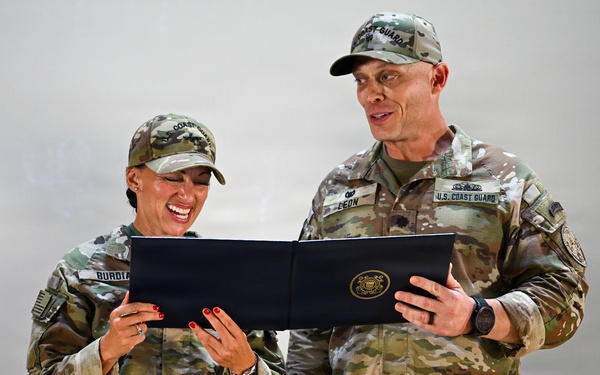 U.S. Coast Guard Tactical Law Enforcement Team Pacific change of command