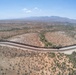 All-Weather Roads and Panel Installation of New Smart Border Wall System east of Nogales, Ariz.