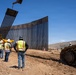 All-Weather Roads and Panel Installation of New Smart Border Wall System east of Nogales, Ariz.