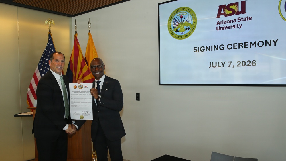 Army, Air Force and Arizona State University partner to strengthen installation energy resilience