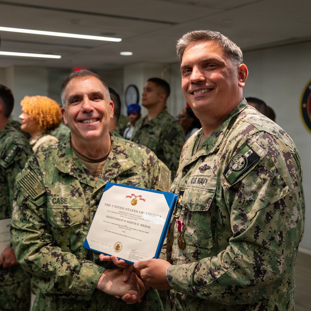 BUMED Hosts Awards Ceremony Honoring Sailors and Civilians