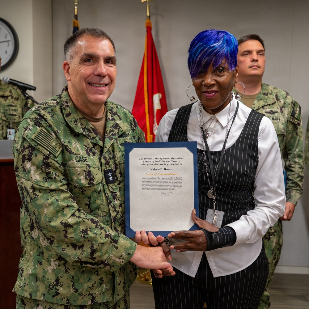 BUMED Hosts Awards Ceremony Honoring Sailors and Civilians