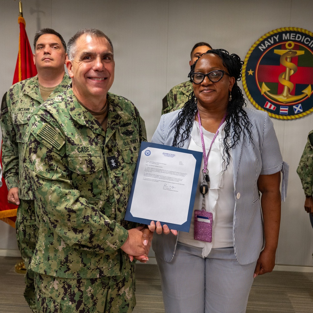 BUMED Hosts Awards Ceremony Honoring Sailors and Civilians