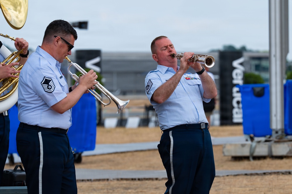 USAFE Band at Farnborough International Air Show 2026