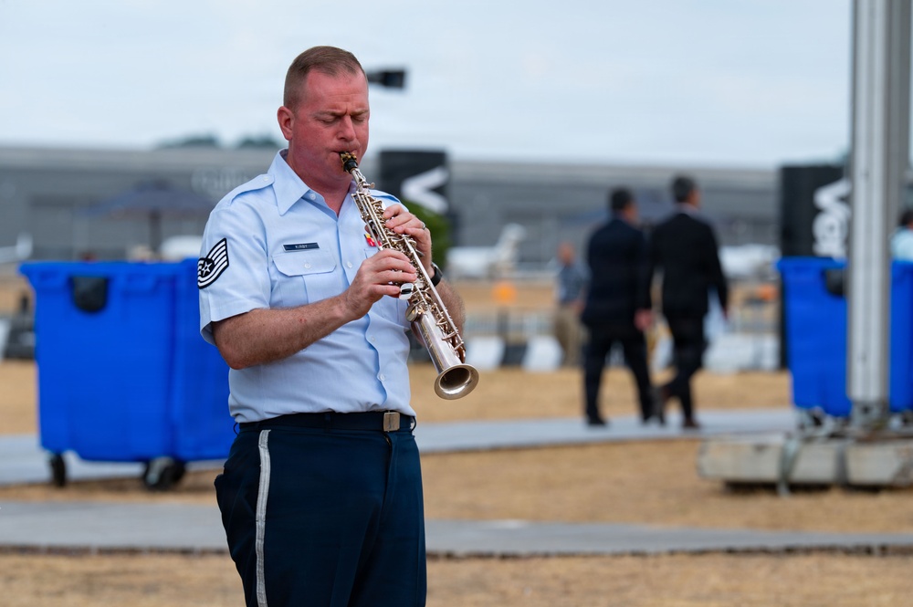 USAFE Band at Farnborough International Air Show 2026