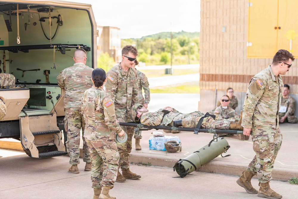 MEDEVAC Training at Fort McCoy