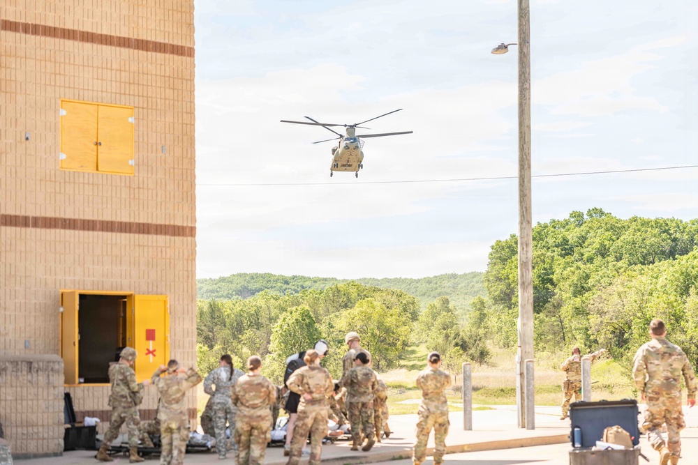 MEDEVAC Training at Fort McCoy