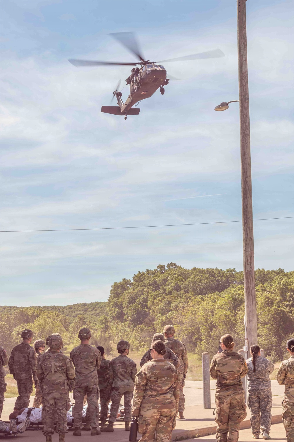 MEDEVAC Training at Fort McCoy