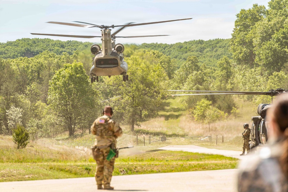 MEDEVAC Training at Fort McCoy