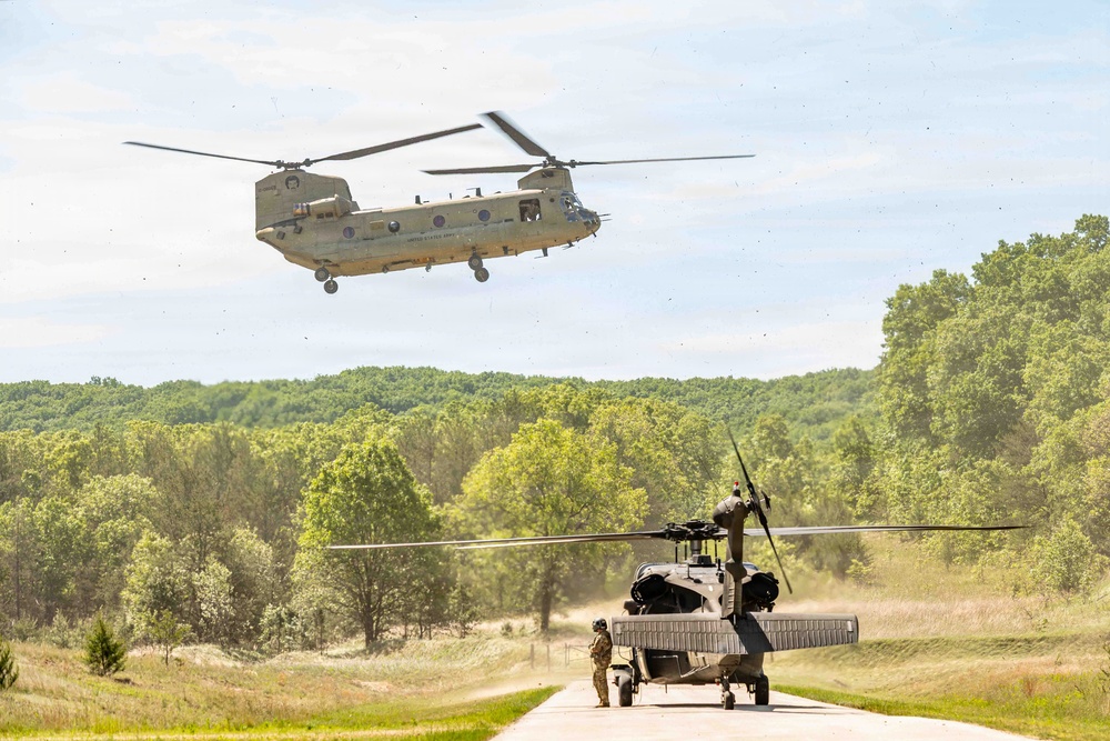 MEDEVAC Training at Fort McCoy
