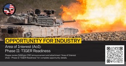 ACC-DTA OPPORTUNITY FOR INDUSTRY Area of Interest (AoI): Phase II: TIGER Readiness