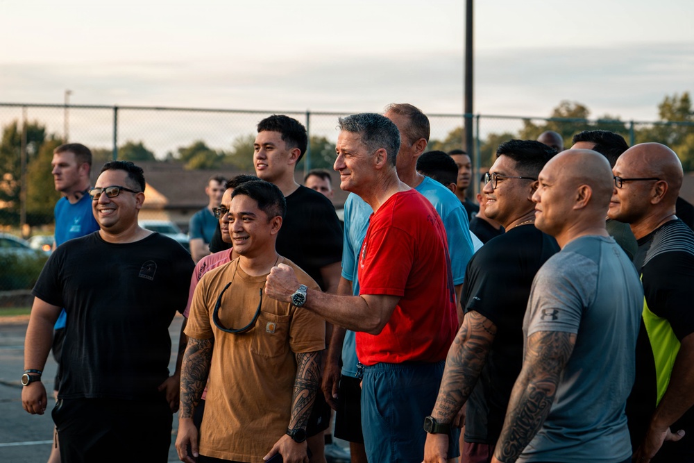 U.S. and International Military Leaders Visit Camp Robinson