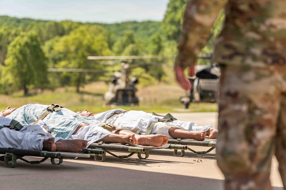 MEDEVAC Training at Fort McCoy