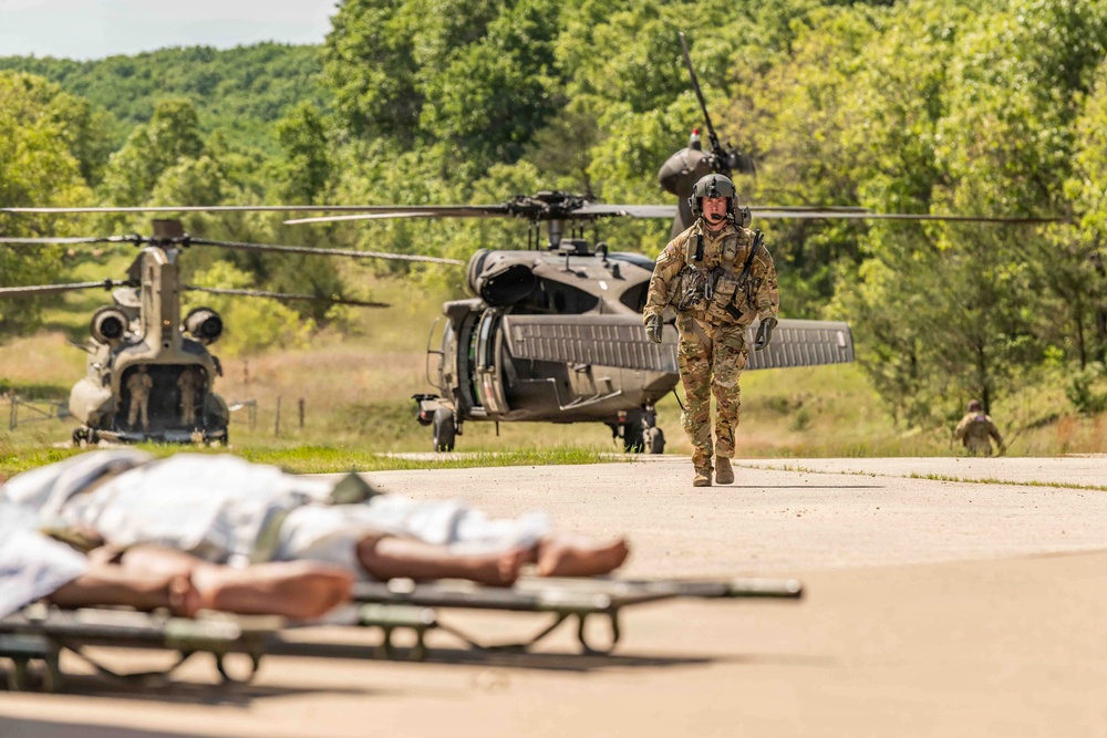 MEDEVAC Training at Fort McCoy