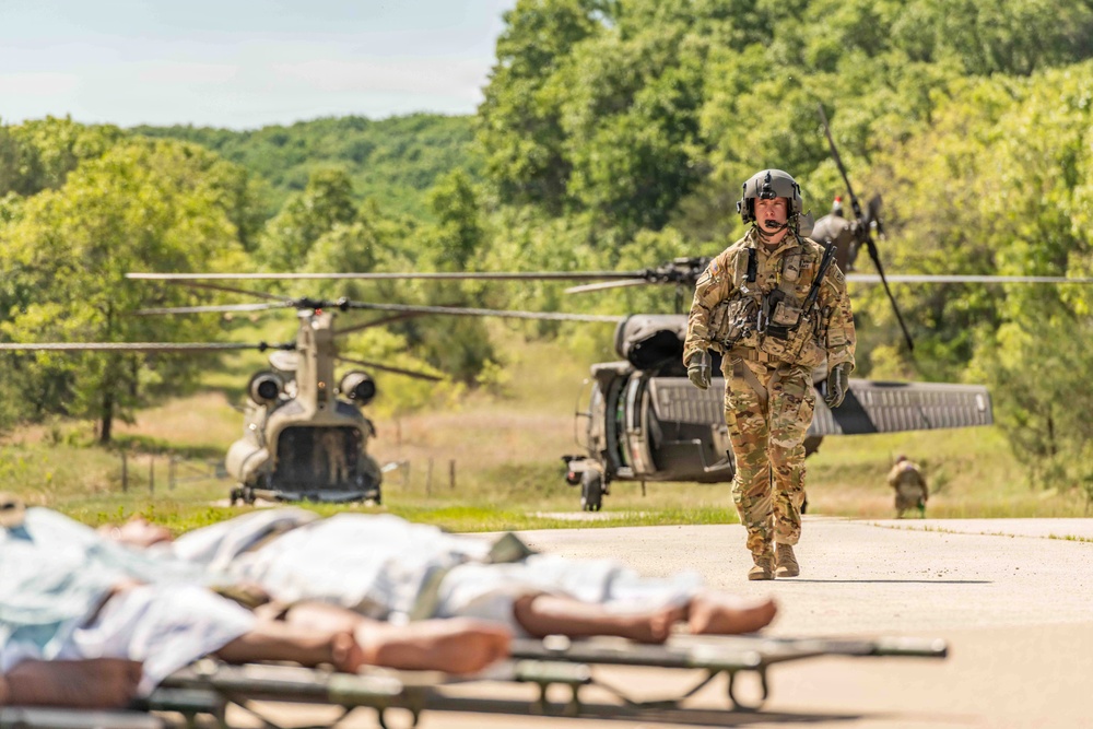 MEDEVAC Training at Fort McCoy