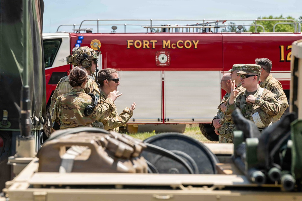 MEDEVAC Training at Fort McCoy
