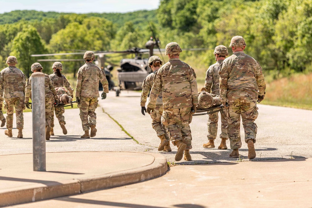 MEDEVAC Training at Fort McCoy
