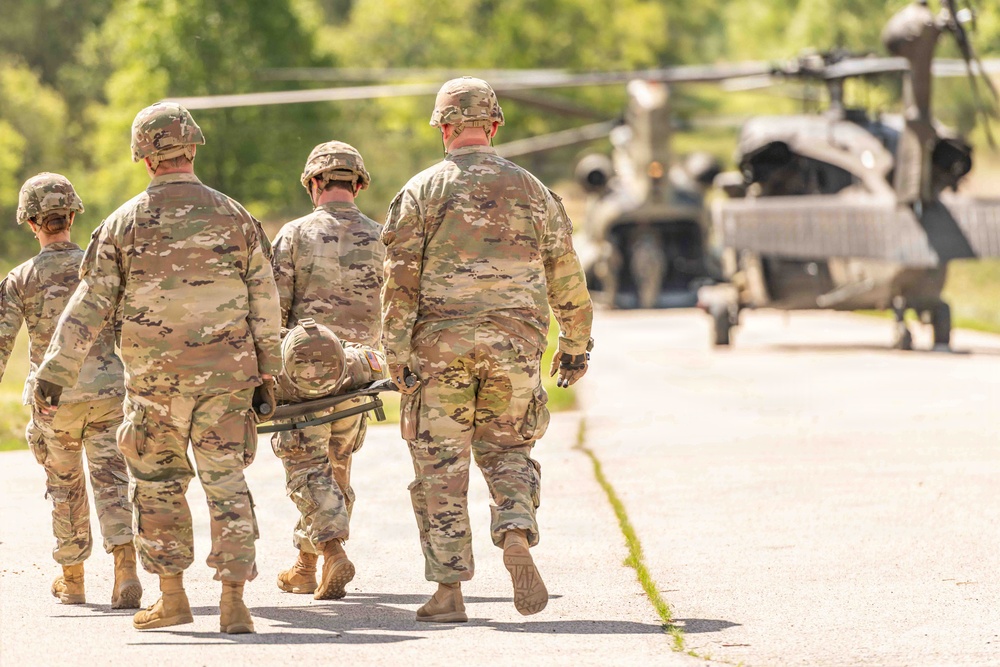 MEDEVAC Training at Fort McCoy