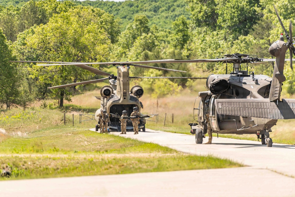 MEDEVAC Training at Fort McCoy