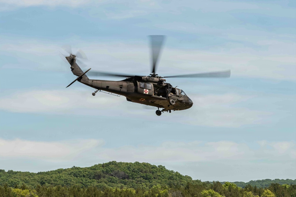 MEDEVAC Training at Fort McCoy