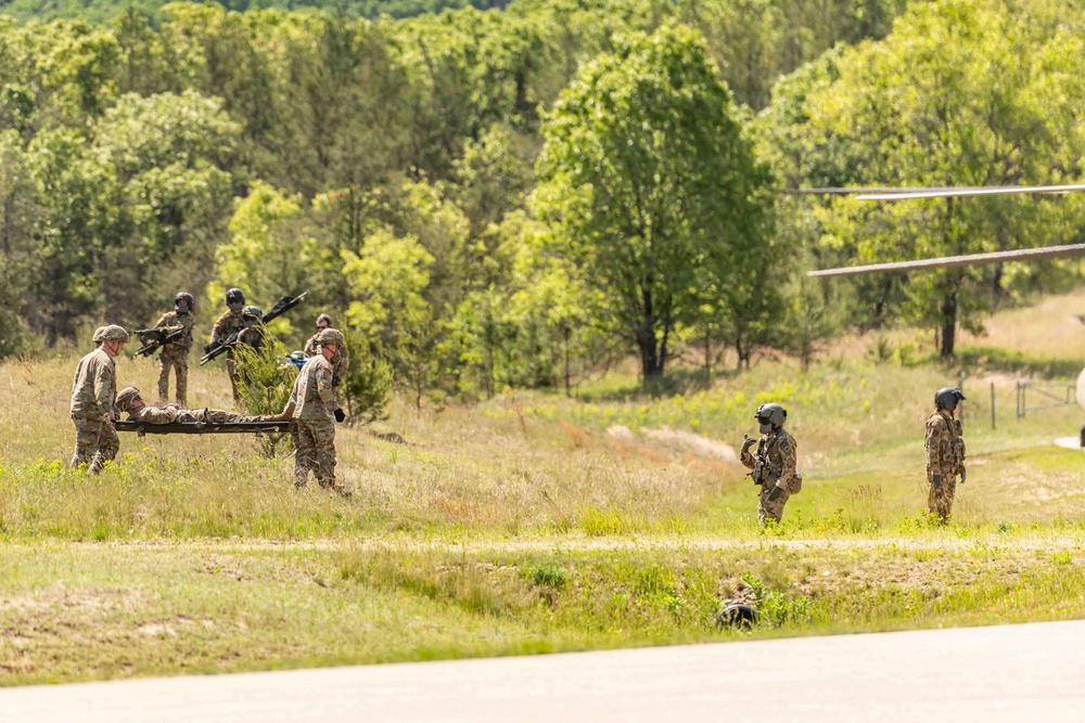 MEDEVAC Training at Fort McCoy