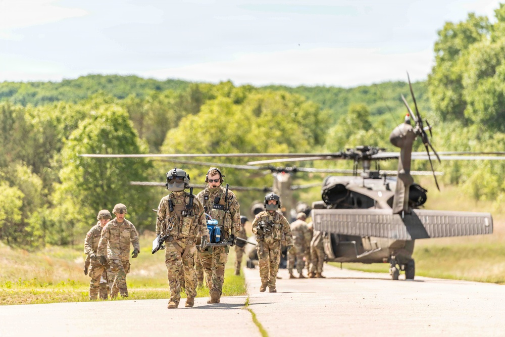 MEDEVAC Training at Fort McCoy